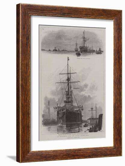 In Readiness for the Naval Manoeuvres-William Lionel Wyllie-Framed Giclee Print