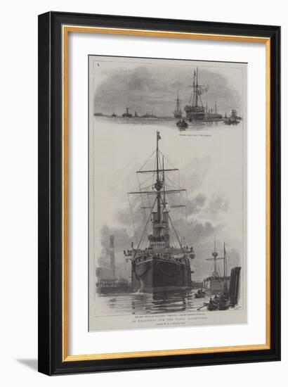 In Readiness for the Naval Manoeuvres-William Lionel Wyllie-Framed Giclee Print