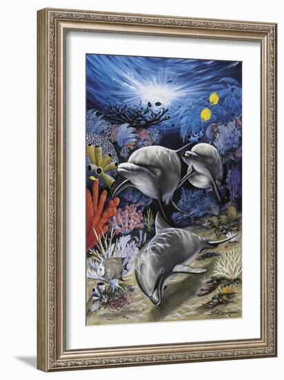 In Search of Mischief-Dann Spider-Framed Giclee Print