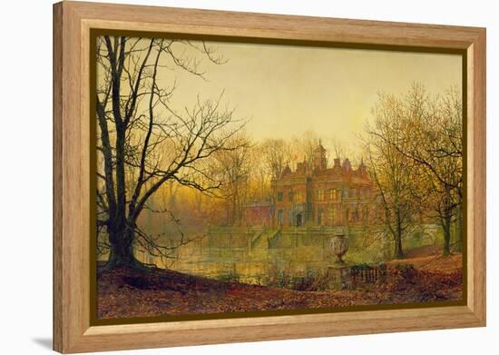 In Sere and Yellow Leaf, 1879-John Atkinson Grimshaw-Framed Premier Image Canvas