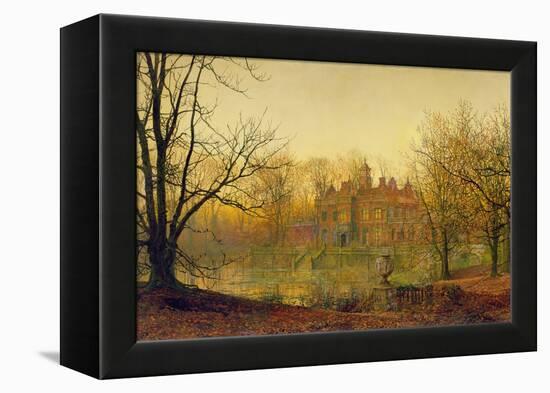 In Sere and Yellow Leaf, 1879-John Atkinson Grimshaw-Framed Premier Image Canvas