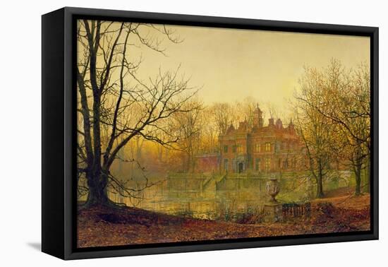 In Sere and Yellow Leaf, 1879-John Atkinson Grimshaw-Framed Premier Image Canvas