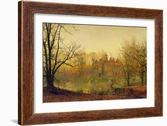 In Sere and Yellow Leaf, 1879-John Atkinson Grimshaw-Framed Giclee Print