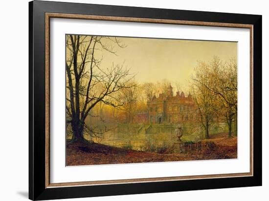 In Sere and Yellow Leaf, 1879-John Atkinson Grimshaw-Framed Giclee Print