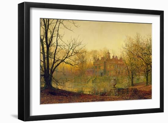 In Sere and Yellow Leaf, 1879-John Atkinson Grimshaw-Framed Giclee Print