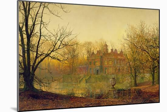 In Sere and Yellow Leaf, 1879-John Atkinson Grimshaw-Mounted Giclee Print