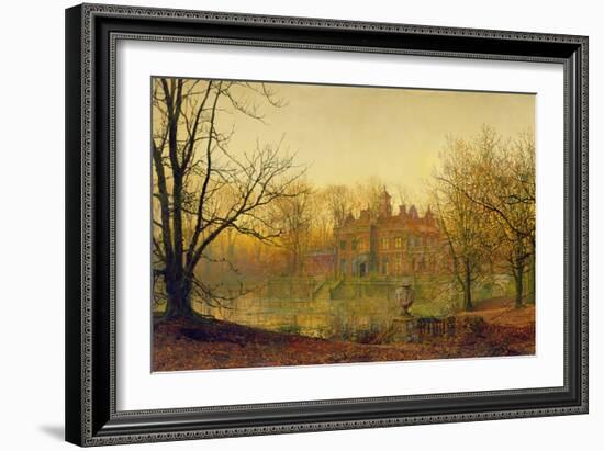 In Sere and Yellow Leaf, 1879-John Atkinson Grimshaw-Framed Giclee Print