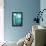 In Shimmering Turquoise-Heidi Westum-Framed Premier Image Canvas displayed on a wall