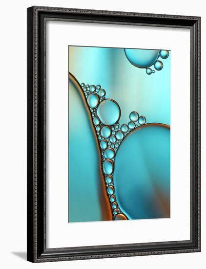 In Shimmering Turquoise-Heidi Westum-Framed Photographic Print