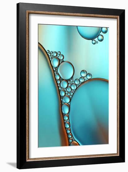 In Shimmering Turquoise-Heidi Westum-Framed Photographic Print