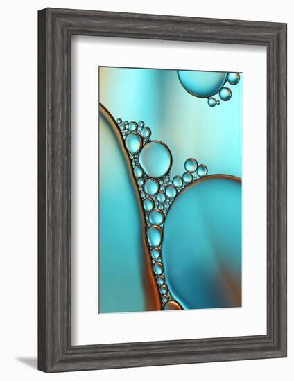 In Shimmering Turquoise-Heidi Westum-Framed Photographic Print