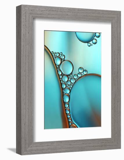 In Shimmering Turquoise-Heidi Westum-Framed Photographic Print