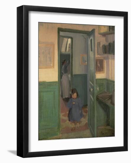 In Sickert's House, 1907-Harold Gilman-Framed Giclee Print