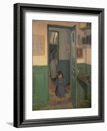 In Sickert's House, 1907-Harold Gilman-Framed Giclee Print