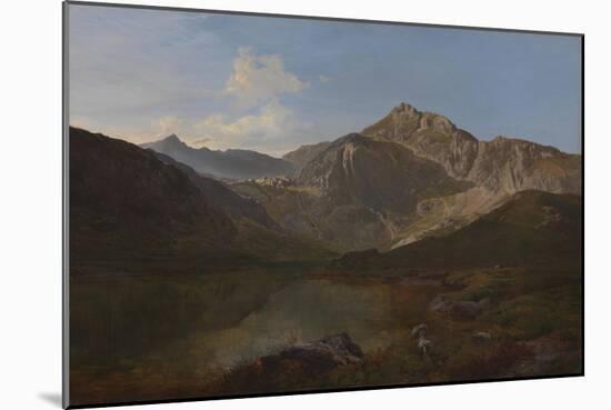 In Snowdonia-Sidney Richard Percy-Mounted Giclee Print