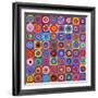 In Square Circle 64 after Kandinsky, 2012-David Newton-Framed Giclee Print