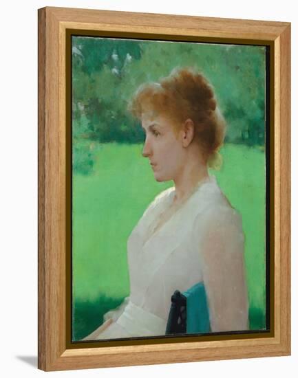 In Summer, 1887 (Oil on Canvas)-Frank Weston Benson-Framed Premier Image Canvas