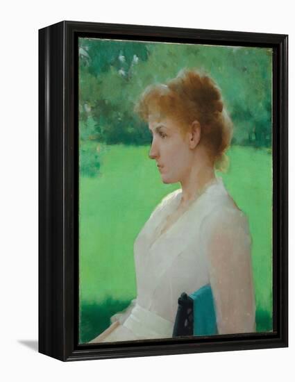 In Summer, 1887 (Oil on Canvas)-Frank Weston Benson-Framed Premier Image Canvas