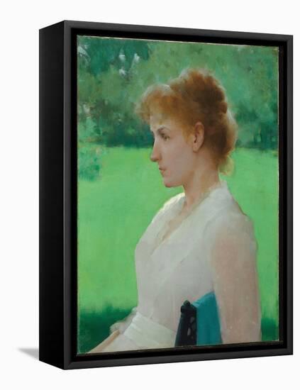 In Summer, 1887 (Oil on Canvas)-Frank Weston Benson-Framed Premier Image Canvas