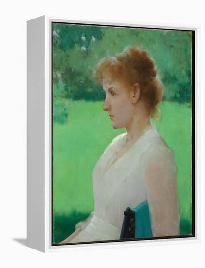 In Summer, 1887 (Oil on Canvas)-Frank Weston Benson-Framed Premier Image Canvas