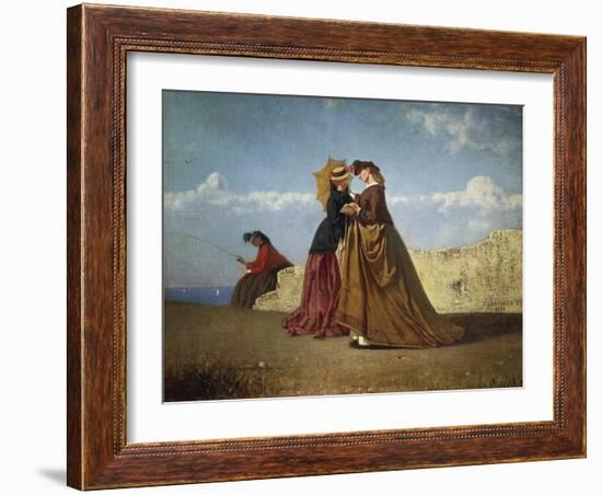 In Sun, 1866-Vincenzo Cabianca-Framed Giclee Print