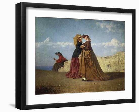 In Sun, 1866-Vincenzo Cabianca-Framed Giclee Print