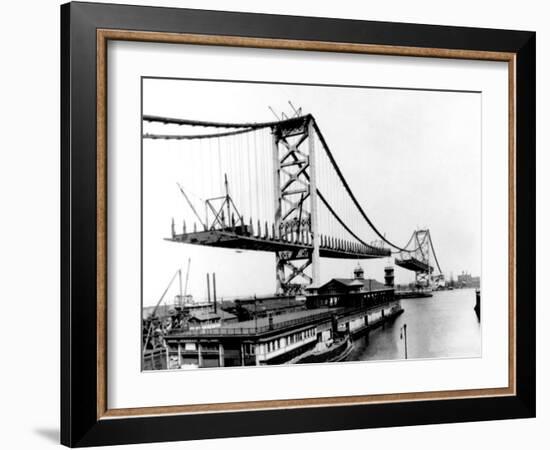 In Suspense, Philadelphia, Pennsylvania-null-Framed Photo