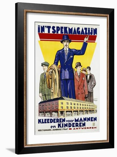 In't Spekmagazijn Poster-null-Framed Giclee Print