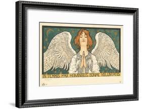 In Terris Pax Hominibus Bonae Voluntatis Postcard-null-Framed Giclee Print