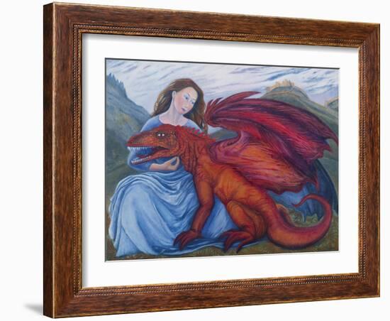 In the Absence of St.George, 2009-Silvia Pastore-Framed Giclee Print
