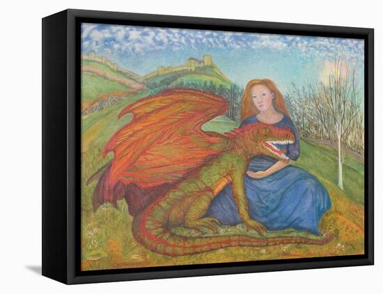 In the Absence of St George-Silvia Pastore-Framed Premier Image Canvas