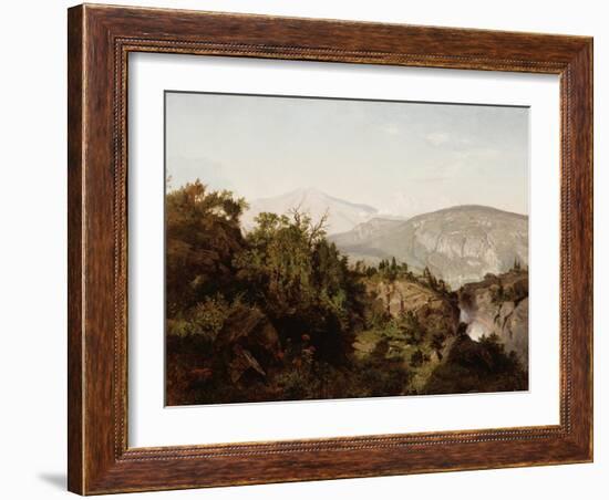 In the Adirondack Mountains, 1857-William Trost Richards-Framed Giclee Print