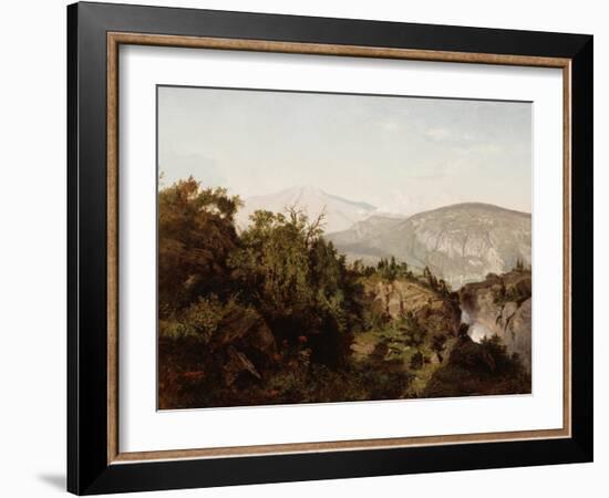 In the Adirondack Mountains, 1857-William Trost Richards-Framed Giclee Print