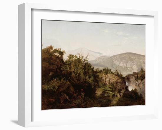 In the Adirondack Mountains, 1857-William Trost Richards-Framed Giclee Print