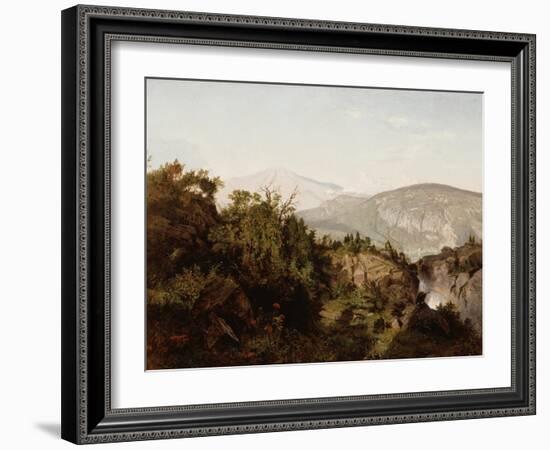 In the Adirondack Mountains, 1857-William Trost Richards-Framed Giclee Print