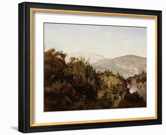 In the Adirondack Mountains, 1857-William Trost Richards-Framed Giclee Print