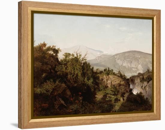 In the Adirondack Mountains, 1857-William Trost Richards-Framed Premier Image Canvas