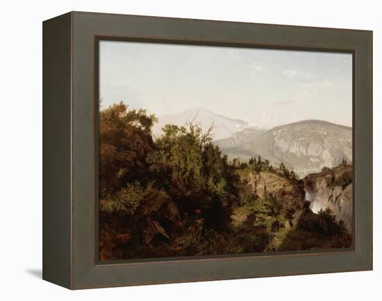 In the Adirondack Mountains, 1857-William Trost Richards-Framed Premier Image Canvas