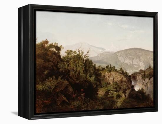 In the Adirondack Mountains, 1857-William Trost Richards-Framed Premier Image Canvas