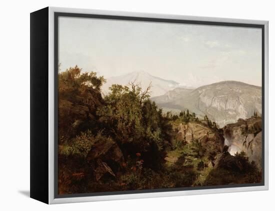 In the Adirondack Mountains, 1857-William Trost Richards-Framed Premier Image Canvas