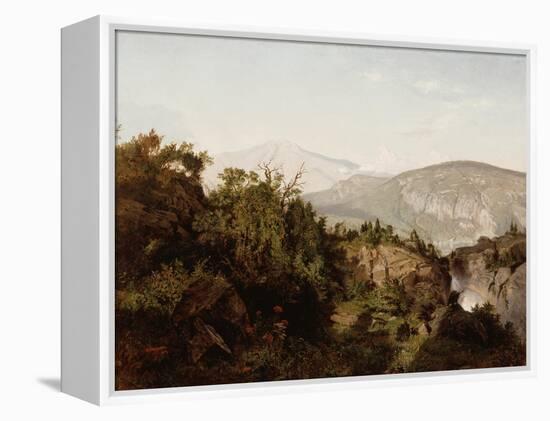 In the Adirondack Mountains, 1857-William Trost Richards-Framed Premier Image Canvas