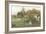 In the Artist's Garden, Yapton, Sussex-Thomas J. Lloyd-Framed Giclee Print