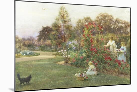 In the Artist's Garden, Yapton, Sussex-Thomas J. Lloyd-Mounted Giclee Print