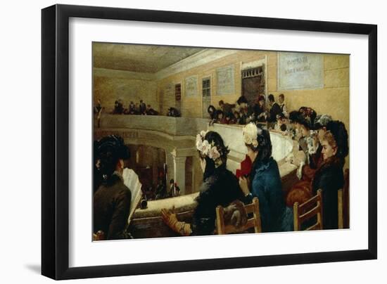 In the Assizes Court, 1882-Francesco Paolo Michetti-Framed Giclee Print