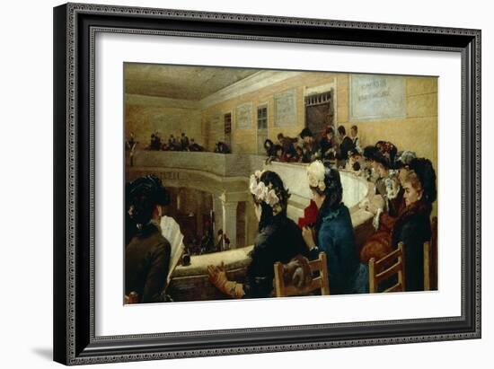 In the Assizes Court, 1882-Francesco Paolo Michetti-Framed Giclee Print