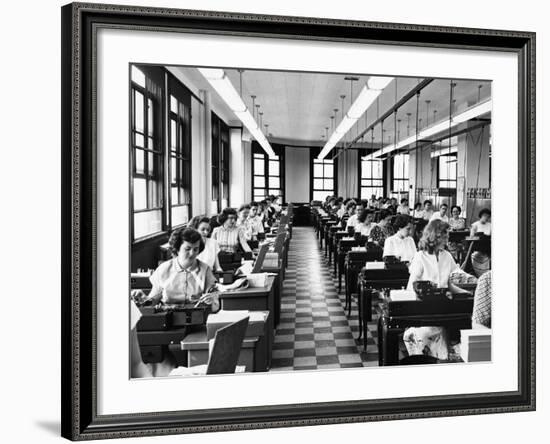 In the B&O Central Office-null-Framed Photographic Print