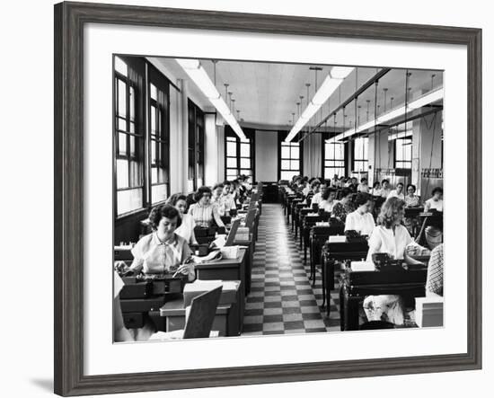 In the B&O Central Office-null-Framed Photographic Print