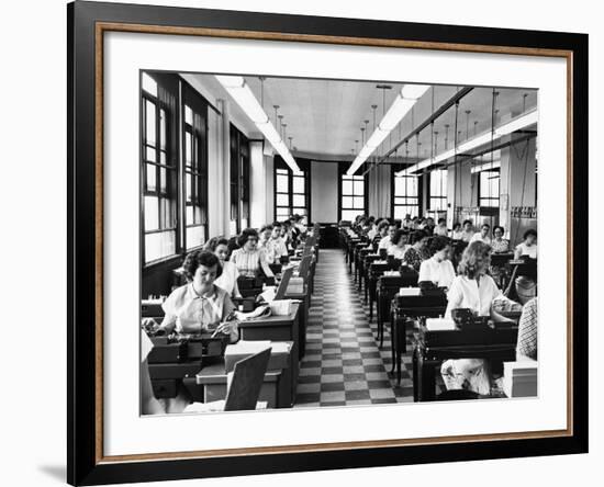 In the B&O Central Office-null-Framed Photographic Print