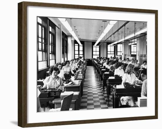 In the B&O Central Office-null-Framed Photographic Print