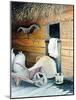 In the Barn-Kevin Dodds-Mounted Giclee Print